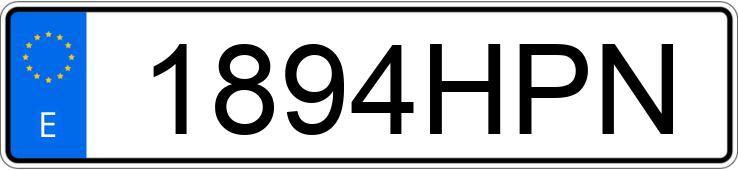 Numer rejestracyjny 1894HPN posiada VOLKSWAGEN CROSSGOLF 1.6 TDI