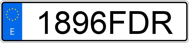 Numer rejestracyjny 1896FDR posiada HYUNDAI H-100 Numer rejestracyjny 1896FDR posiada HYUNDAI H-100