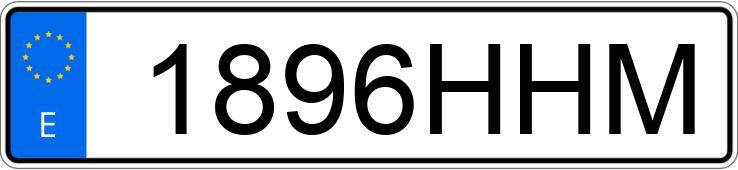 Numer rejestracyjny 1896HHM posiada PEUGEOT 308 Numer rejestracyjny 1896HHM posiada PEUGEOT 308