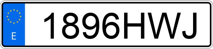 Numer rejestracyjny 1896HWJ posiada RENAULT D Numer rejestracyjny 1896HWJ posiada RENAULT D