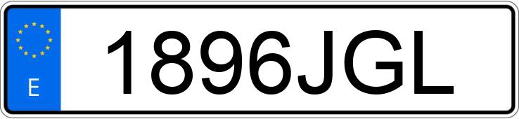 Numer rejestracyjny 1896JGL posiada PEUGEOT EXPERT Numer rejestracyjny 1896JGL posiada PEUGEOT EXPERT