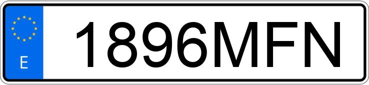 Numer rejestracyjny 1896MFN posiada MERCEDES GLE (167)