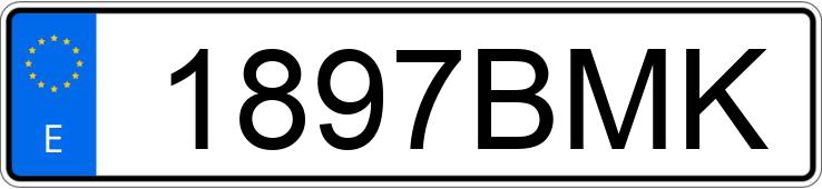 Numer rejestracyjny 1897BMK posiada FORD FOCUS