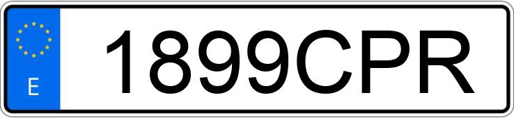 Numer rejestracyjny 1899CPR posiada SEAT LEON Numer rejestracyjny 1899CPR posiada SEAT LEON