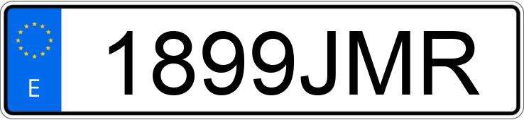Numer rejestracyjny 1899JMR posiada MERCEDES GLE (166-292)