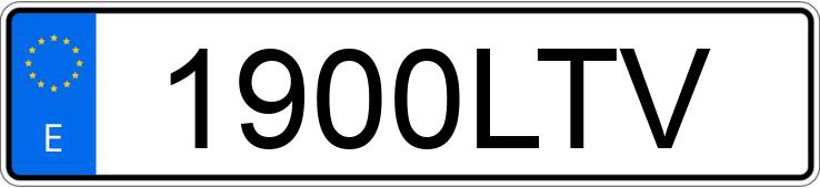 Numer rejestracyjny 1900LTV posiada CITROEN BERLINGO