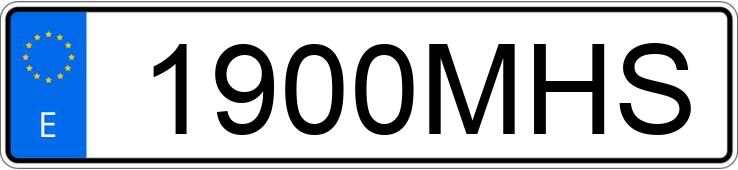 Numer rejestracyjny 1900MHS posiada HONDA CMX 500