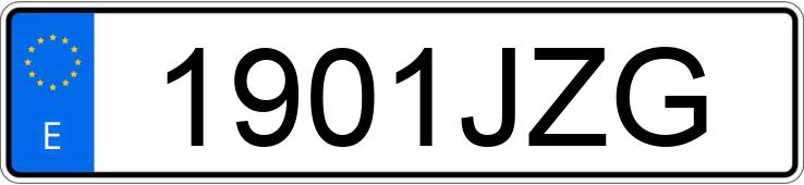 Numer rejestracyjny 1901JZG posiada OPEL VIVARO