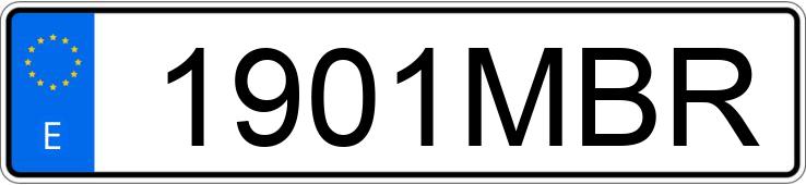 Numer rejestracyjny 1901MBR posiada MERCEDES CLA (118) Numer rejestracyjny 1901MBR posiada MERCEDES CLA (118)