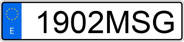 Numer rejestracyjny 1902MSG posiada MERCEDES B (247)