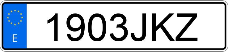 Numer rejestracyjny 1903JKZ posiada BMW X1 Numer rejestracyjny 1903JKZ posiada BMW X1