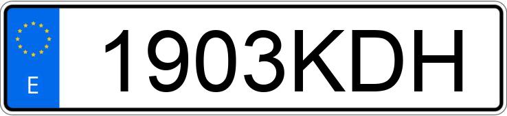 Numer rejestracyjny 1903KDH posiada PEUGEOT 3008 Numer rejestracyjny 1903KDH posiada PEUGEOT 3008