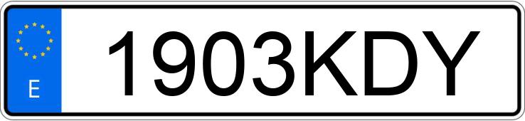 Numer rejestracyjny 1903KDY posiada SEAT LEON ST FR 2.0 TDI 150 S/S Numer rejestracyjny 1903KDY posiada SEAT LEON ST FR 2.0 TDI 150 S/S