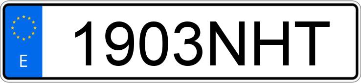 Numer rejestracyjny 1903NHT posiada OPEL INSIGNIA GRAND SPORT