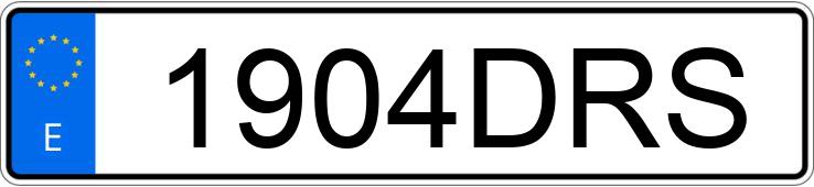 Numer rejestracyjny 1904DRS posiada SEAT LEON Numer rejestracyjny 1904DRS posiada SEAT LEON