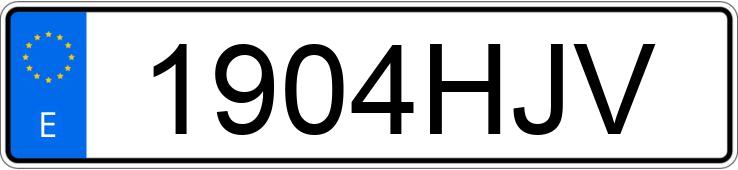 Numer rejestracyjny 1904HJV posiada VOLKSWAGEN GOLF Numer rejestracyjny 1904HJV posiada VOLKSWAGEN GOLF