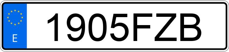 Numer rejestracyjny 1905FZB posiada IVECO A Numer rejestracyjny 1905FZB posiada IVECO A