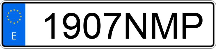 Numer rejestracyjny 1907NMP posiada BYD ATTO 3 EVO