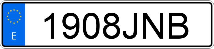Numer rejestracyjny 1908JNB posiada MERCEDES V (638-639-447) Numer rejestracyjny 1908JNB posiada MERCEDES V (638-639-447)