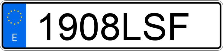 Numer rejestracyjny 1908LSF posiada FORD FOCUS Numer rejestracyjny 1908LSF posiada FORD FOCUS