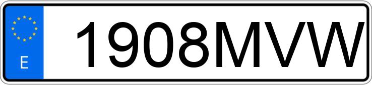 Numer rejestracyjny 1908MVW posiada BMW X4 Numer rejestracyjny 1908MVW posiada BMW X4