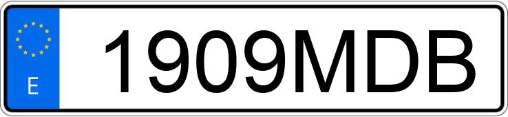 Numer rejestracyjny 1909MDB posiada SKODA SCALA Numer rejestracyjny 1909MDB posiada SKODA SCALA