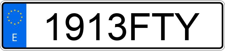 Numer rejestracyjny 1913FTY posiada FORD FOCUS C-MAX Numer rejestracyjny 1913FTY posiada FORD FOCUS C-MAX