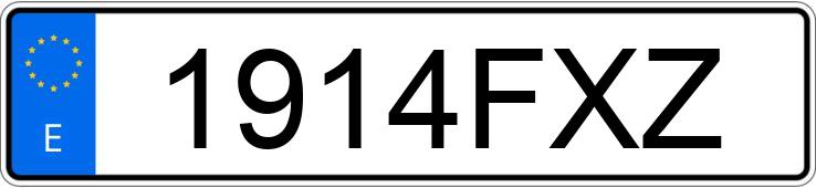 Numer rejestracyjny 1914FXZ posiada RENAULT SCENIC