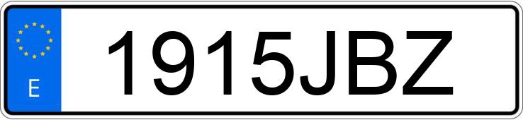 Numer rejestracyjny 1915JBZ posiada MINI MINI Numer rejestracyjny 1915JBZ posiada MINI MINI