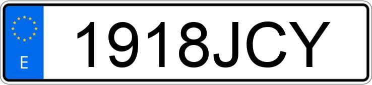 Numer rejestracyjny 1918JCY posiada VOLKSWAGEN CROSSGOLF