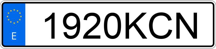 Numer rejestracyjny 1920KCN posiada BMW SERIE 4 Numer rejestracyjny 1920KCN posiada BMW SERIE 4