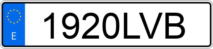 Numer rejestracyjny 1920LVB posiada NISSAN QASHQAI