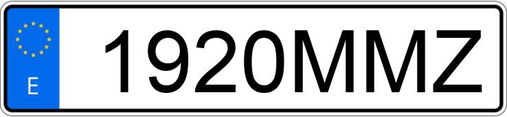 Numer rejestracyjny 1920MMZ posiada CUPRA LEON Numer rejestracyjny 1920MMZ posiada CUPRA LEON