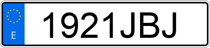 Numer rejestracyjny 1921JBJ posiada RENAULT KANGOO Numer rejestracyjny 1921JBJ posiada RENAULT KANGOO