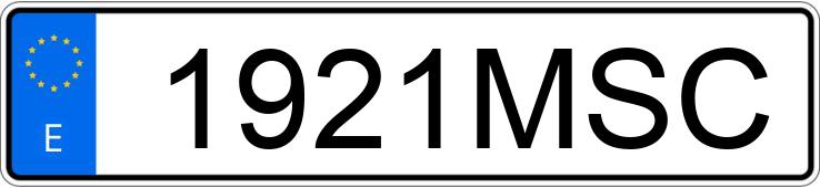 Numer rejestracyjny 1921MSC posiada KAWASAKI VULCAN 650 Numer rejestracyjny 1921MSC posiada KAWASAKI VULCAN 650