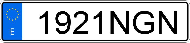 Numer rejestracyjny 1921NGN posiada MERCEDES C 240 (202)