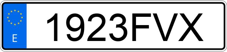 Numer rejestracyjny 1923FVX posiada BMW SERIE 3 Numer rejestracyjny 1923FVX posiada BMW SERIE 3