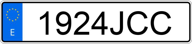 Numer rejestracyjny 1924JCC posiada AUDI A4 Numer rejestracyjny 1924JCC posiada AUDI A4