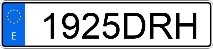 Numer rejestracyjny 1925DRH posiada LAND ROVER DISCOVERY Numer rejestracyjny 1925DRH posiada LAND ROVER DISCOVERY