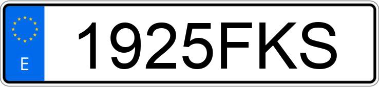 Numer rejestracyjny 1925FKS posiada PEUGEOT 407