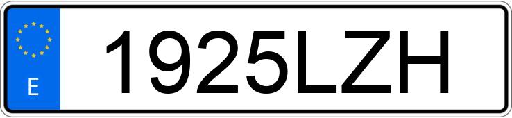 Numer rejestracyjny 1925LZH posiada PEUGEOT 2008