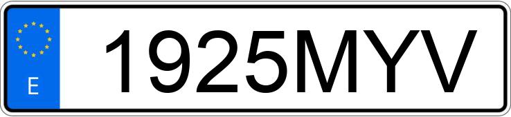 Numer rejestracyjny 1925MYV posiada KAWASAKI Z 650