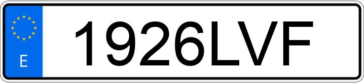 Numer rejestracyjny 1926LVF posiada PEUGEOT 208