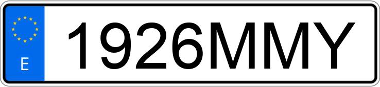 Numer rejestracyjny 1926MMY posiada TOYOTA PROACE CITY VERSO