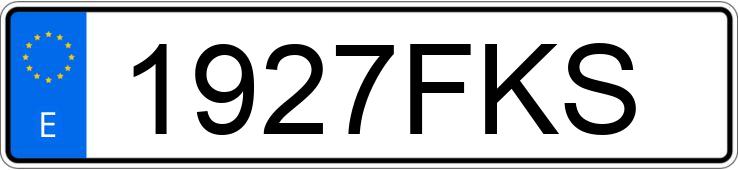 Numer rejestracyjny 1927FKS posiada PEUGEOT 207 Numer rejestracyjny 1927FKS posiada PEUGEOT 207