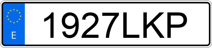 Numer rejestracyjny 1927LKP posiada OPEL CORSA Numer rejestracyjny 1927LKP posiada OPEL CORSA