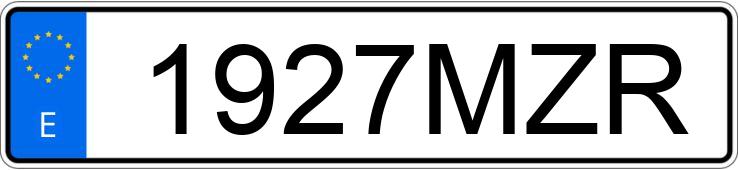 Numer rejestracyjny 1927MZR posiada HYUNDAI KONA Numer rejestracyjny 1927MZR posiada HYUNDAI KONA