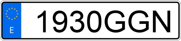 Numer rejestracyjny 1930GGN posiada PEUGEOT 308