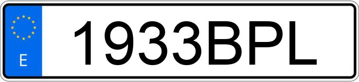 Numer rejestracyjny 1933BPL posiada BMW SERIE 3 Numer rejestracyjny 1933BPL posiada BMW SERIE 3