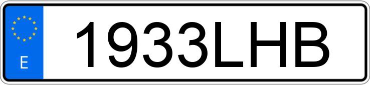 Numer rejestracyjny 1933LHB posiada VOLKSWAGEN TIGUAN ALLSPACE